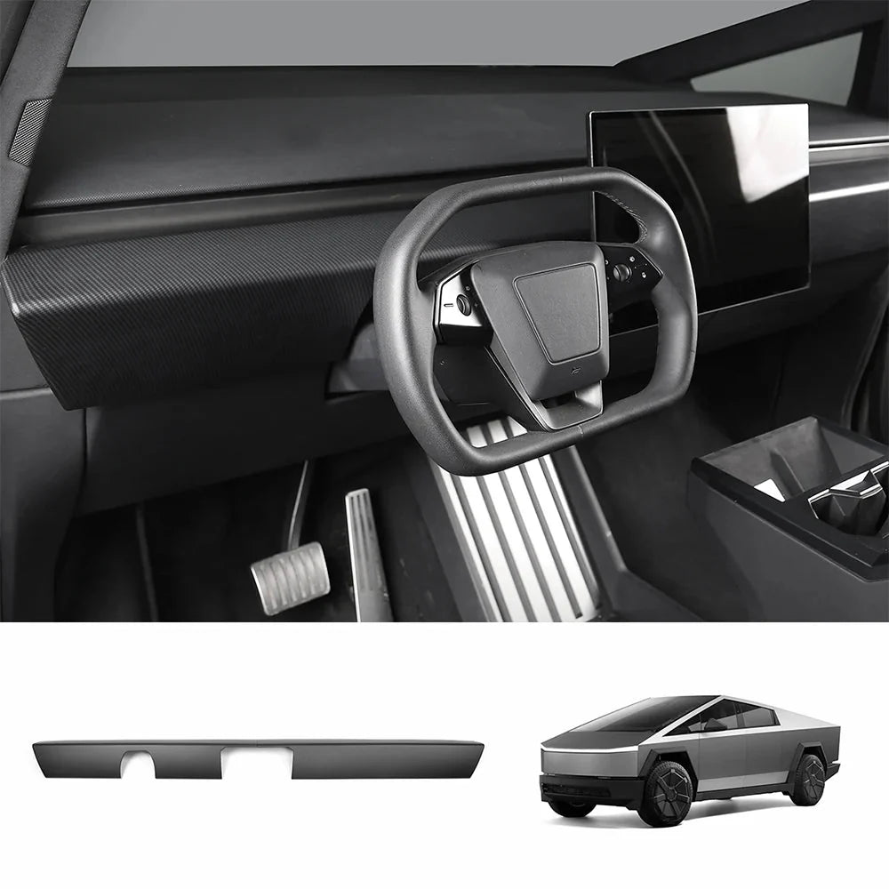 Cybertruck Carbon Dashboard Cover